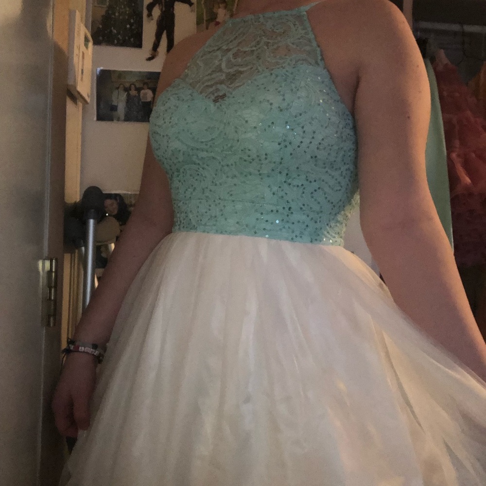 Blue formal dress